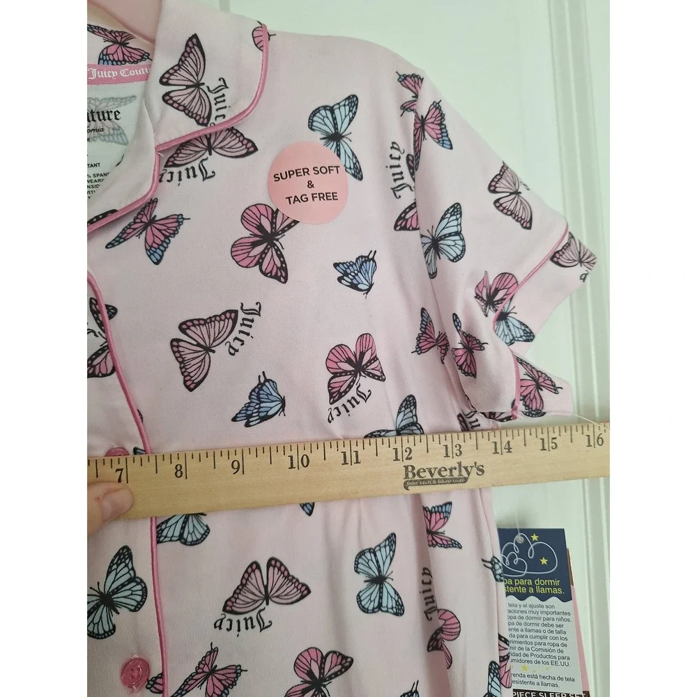 Juicy Couture Kids Pajamas,‎ Size 6-6X
